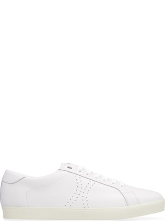 Celine Triomphe Leather Low-top Sneakers
