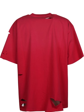 Balenciaga Distressed Logo T-shirt