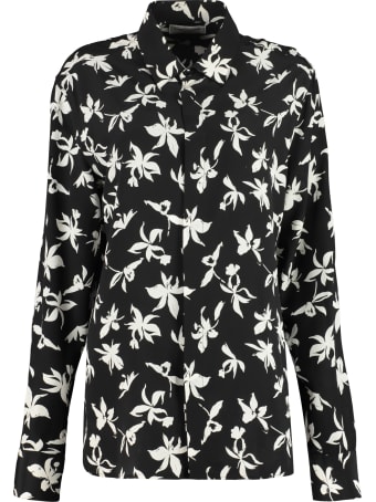 Saint Laurent Printed Silk Shirt