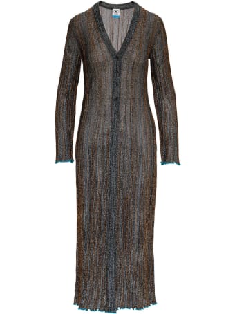 M Missoni Maxi Cardigan In Lurex
