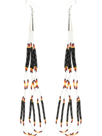 Jessie Western Small Beaded Earrings