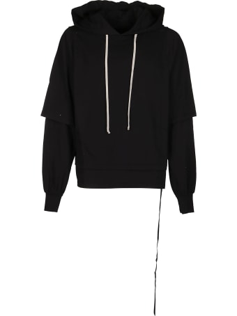 DRKSHDW Black Cotton Sweatshirt