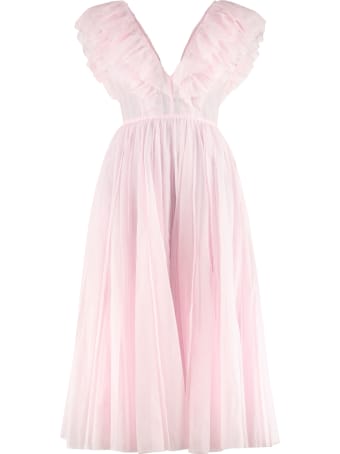 Philosophy di Lorenzo Serafini Cotton Long Dress
