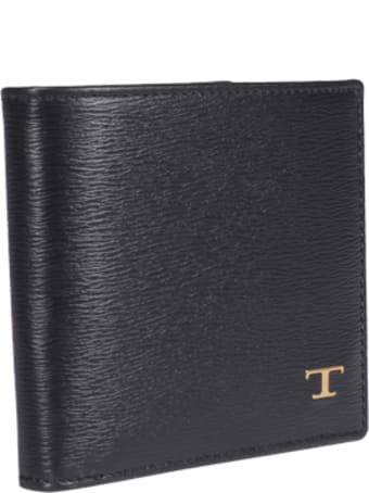 Tod's Logo Monogram Wallet
