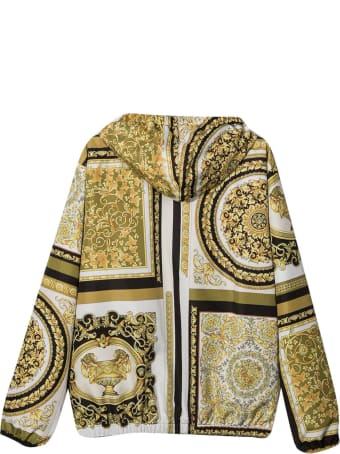 Young Versace Baroque Print Jacket