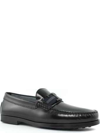 Tod's Black City Gommino Driving Shoes