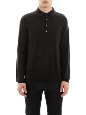 CC Collection Corneliani Cashmere Polo Shirt
