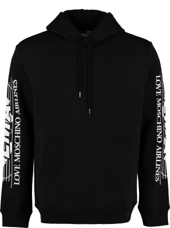 Love Moschino Printed Hoodie
