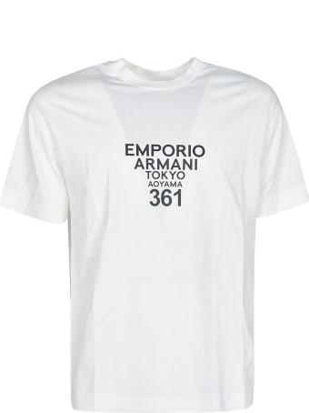 Emporio Armani Logo Printed T-shirt