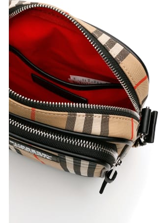 Burberry Check Medium Freddie Messenger Bag