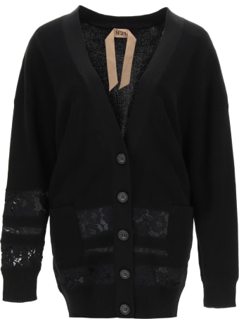 N.21 Cardigan With Lace