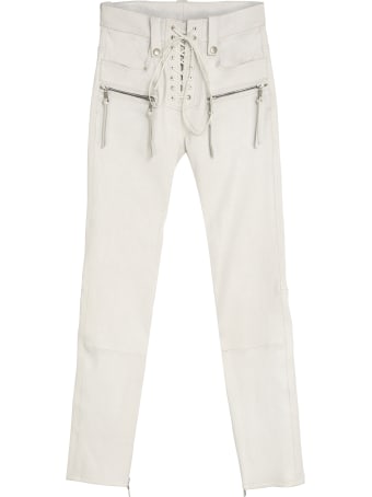 Ben Taverniti Unravel Project Vintage Leather Trousers