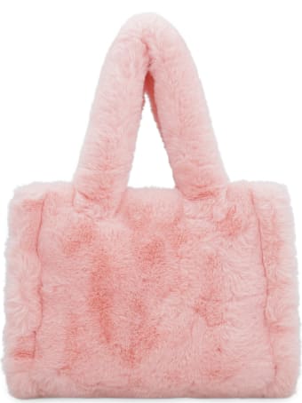 STAND STUDIO Liz Faux Fur Mini-tote