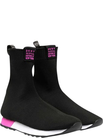 DKNY Black Sock Sneakers