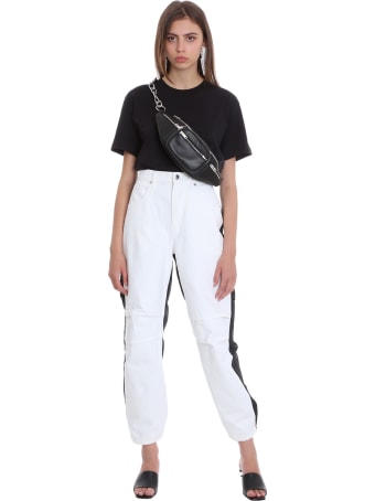 T by Alexander Wang Foundation Jsy T-shirt In Black Cotton