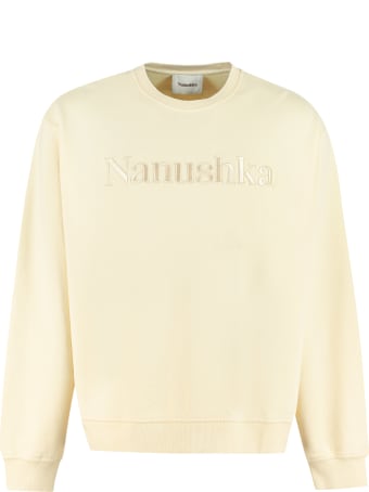 Nanushka Remy Cotton Crew-neck Sweatshirt