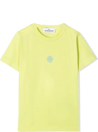 Stone Island Green Cotton T-shirt