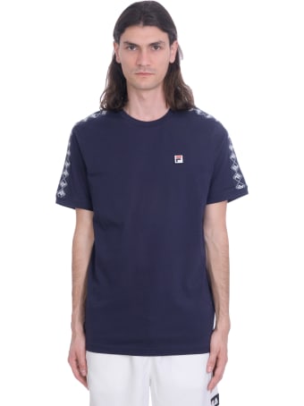 Fila Horace T-shirt In Blue Cotton