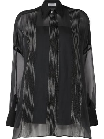 Brunello Cucinelli Crispy Silk Shirt