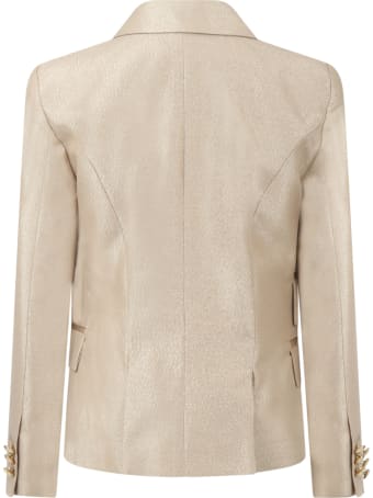 Elie Saab Gold Jacket For Girl