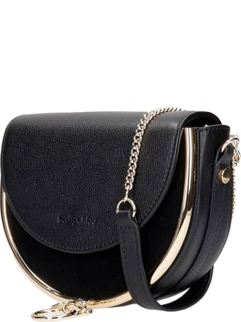 See by Chloé Mara Small Shoulder Bag In Black Leather