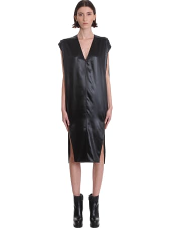 Rick Owens Arrowhead Dress Dress In Black Polyamide