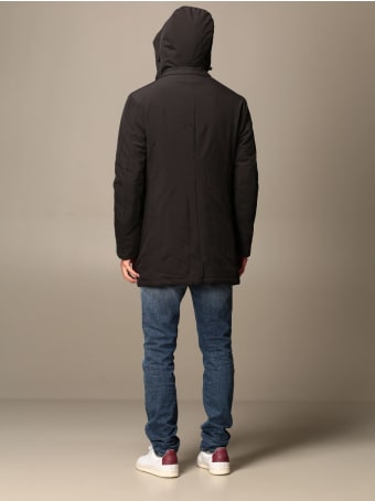 Refrigiwear Jacket Refrigiwear Parka In Medium Stretch Nylon With Hood