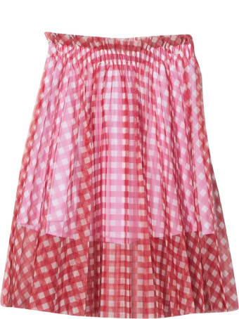Philosophy di Lorenzo Serafini Checkered Midi Skirt