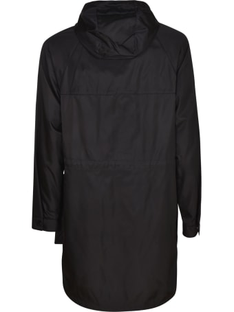 Prada Large Pocket Logo Plaque Raincoat