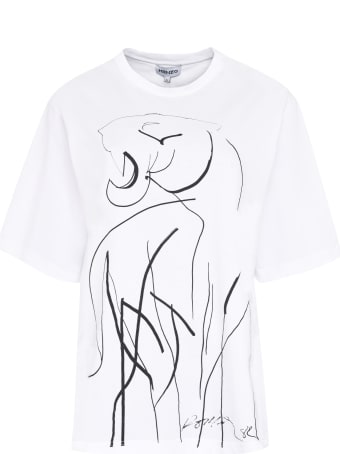 Kenzo Printed Cotton T-shirt