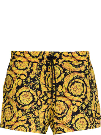 Versace Swimsuit With Baroque Print
