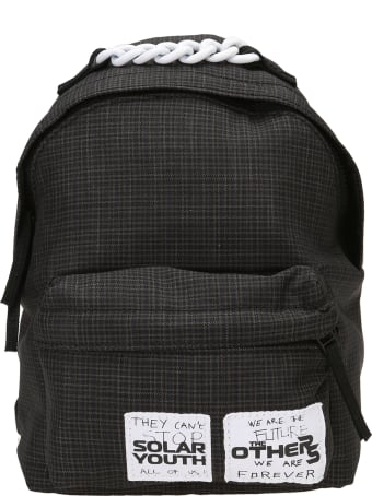 Eastpak by Raf simons Raf Simons Pak'r Xs Small Check Backpack