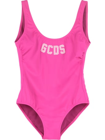 GCDS One-piece Swimsuit With Logo