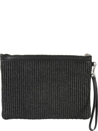 Saint Laurent Removable Tassels Pouch