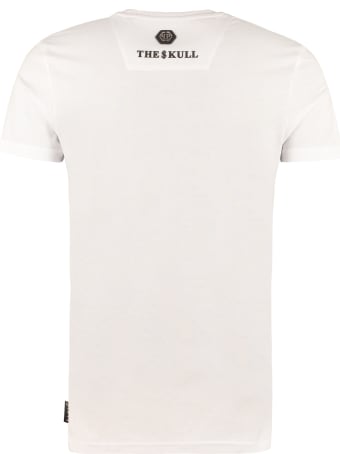 Philipp Plein Printed Cotton T-shirt