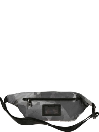 Dolce & Gabbana Logo Plaque Camouflage Belt Bag
