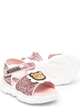 Moschino Sandals With Applications