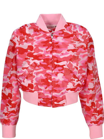 Comme Des Garçons Girl Bomber Camouflage
