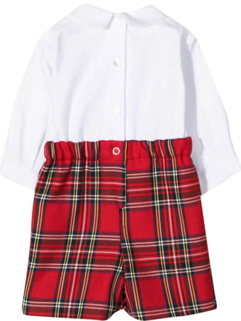 Mariella Ferrari Mariella Ferrari Checked Baby Suit