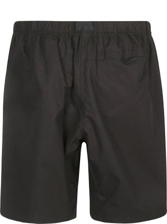 MSGM Logo Print Swim Shorts