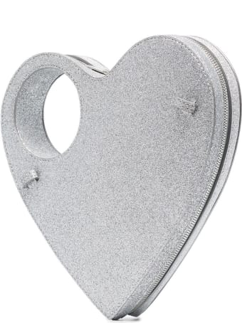 Coperni Glittered Heart Handbag