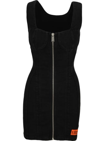HERON PRESTON Denim Dress