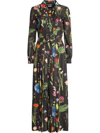 Boutique Moschino Long Printed Shirtdress