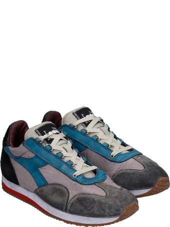 Diadora Equipe H Dirty Sneakers In Grey Nylon