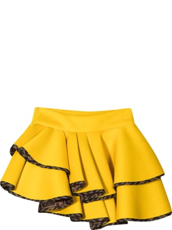 Fendi Yellow Skirt