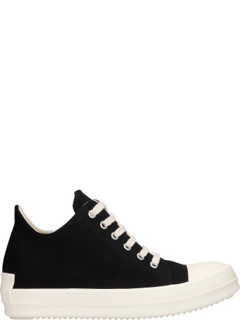 DRKSHDW Sneaks Sneakers In Black Canvas