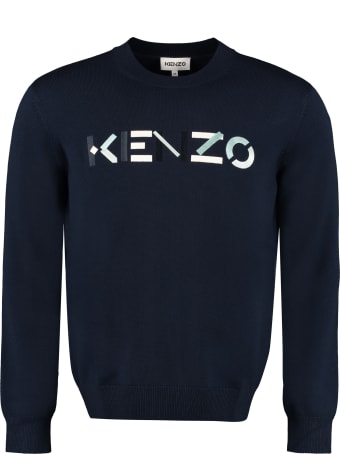 Kenzo Wool Crew-neck Pullover