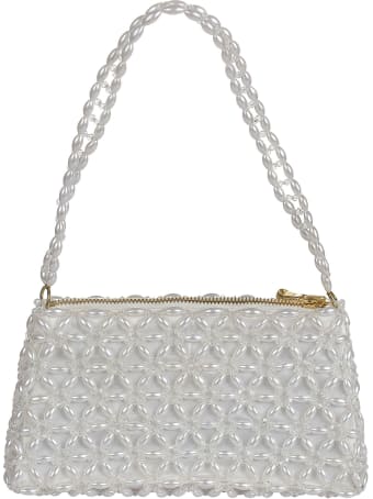 Shrimps Dawson Structured Flower Beaded Bag