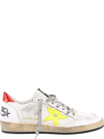 Golden Goose Ballstar Cocco Print Sneakers