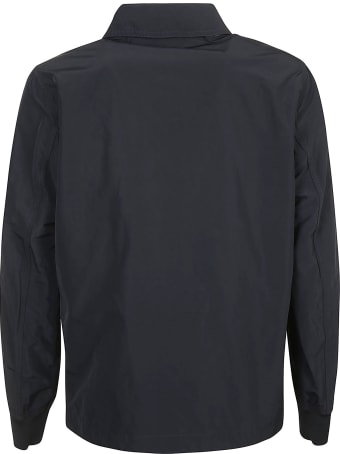 Stone Island Logo Patched Plain Jacket